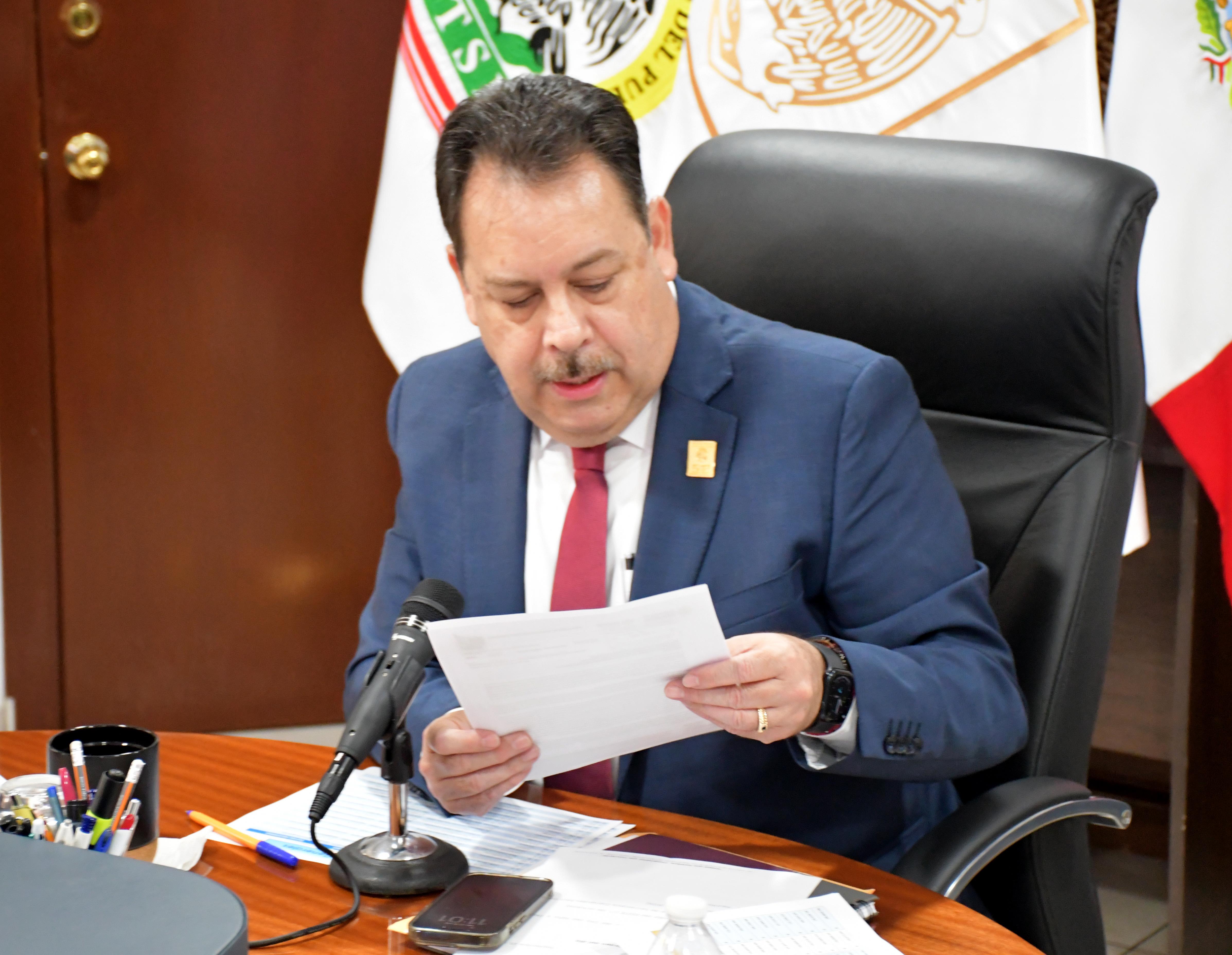  Reunión de Trabajo a distancias con los 49 Secretarios Generales Seccionales del SNTISSSTE